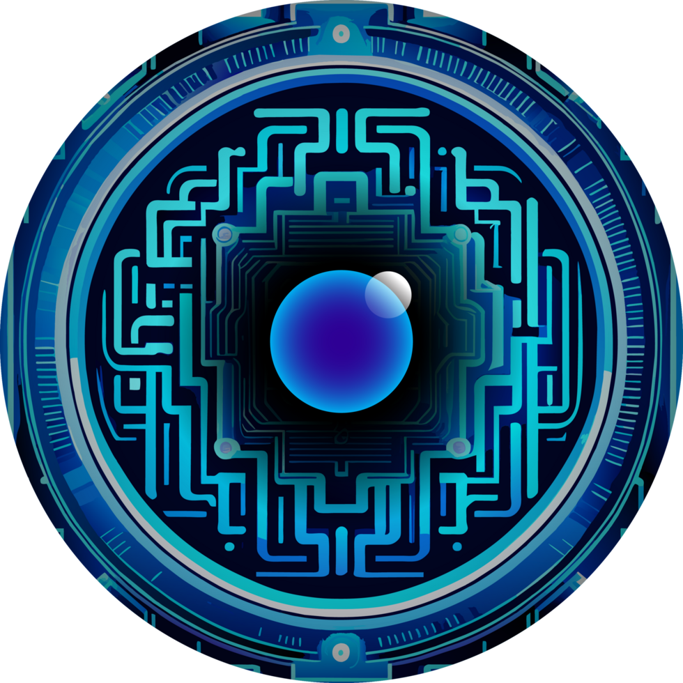 Modern Technology Cybersecurity Icon Crop-out png