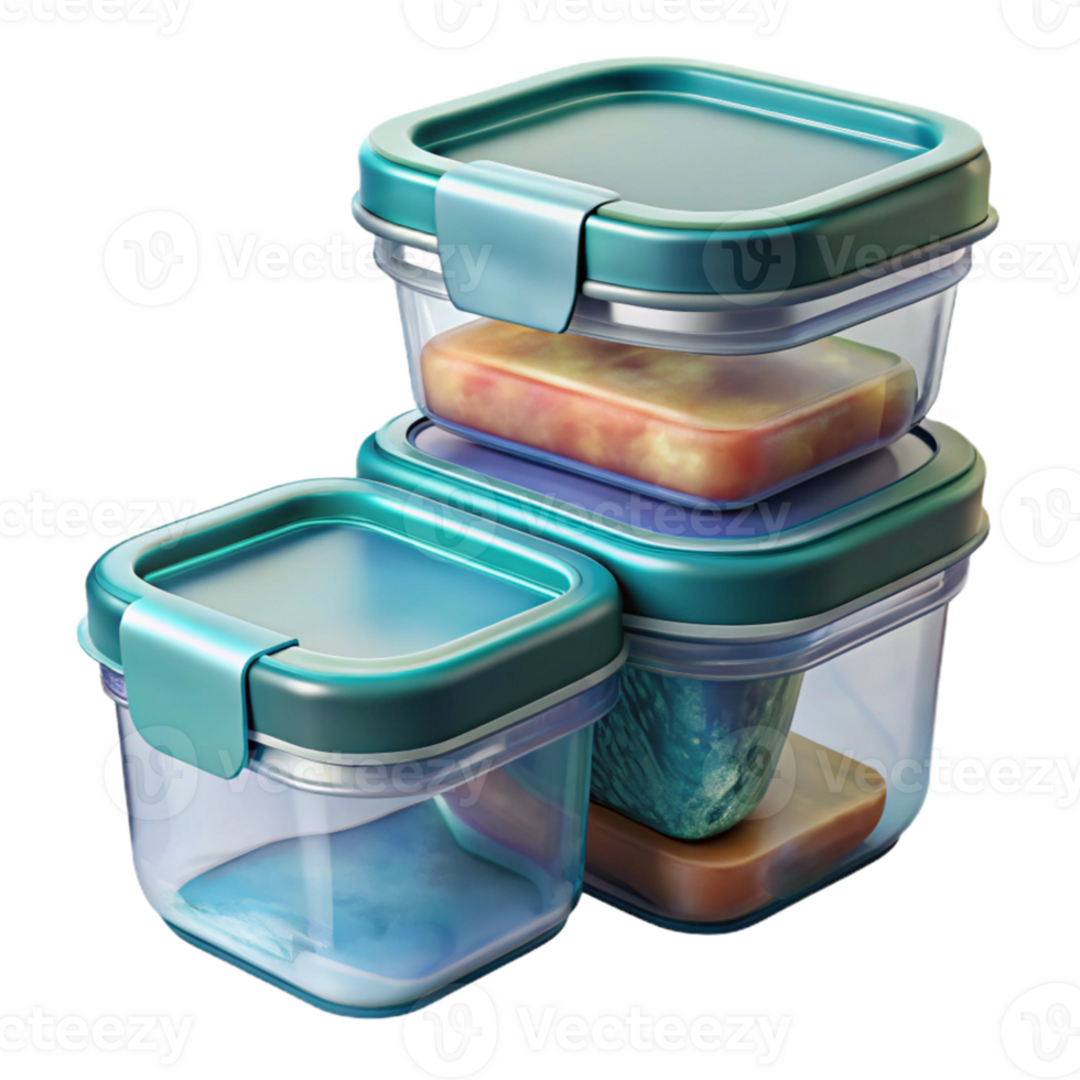verbijsterend wijnoogst glas voedsel opslagruimte containers met luchtdicht deksels transparant hoog resolutie png