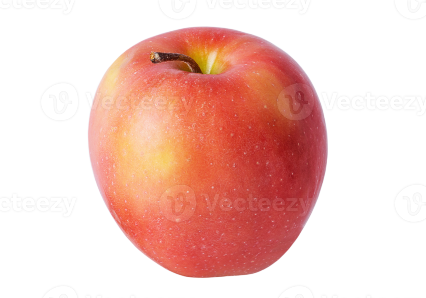 rot Apfel isolieren. Frucht, reif Apfel. png