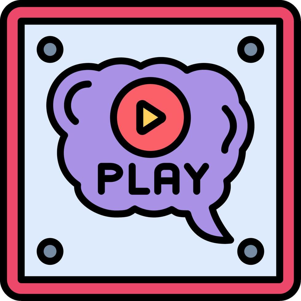 jugar resumido aplicación visual vector