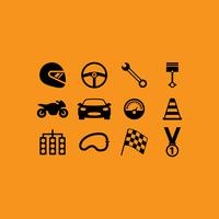 Race Vector Icons