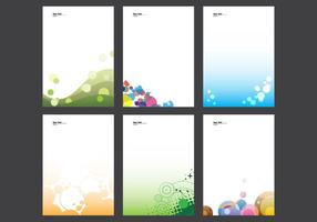 Membrete, círculo, diseño, vector