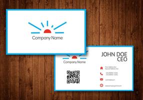 Sun Logo Business Card Template Vector 