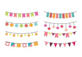 Vector Garlands for Parties