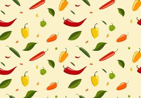 Habanero Pattern Free Vector