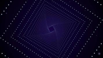 Diamant Umriss magischen Tunnel video