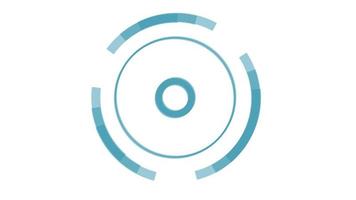 animation de transition de cercle video