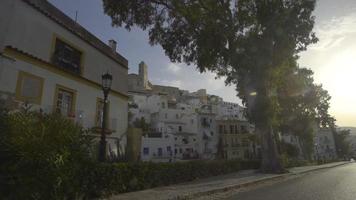 spanje, ibiza stad dalt vila kerk onthullen video