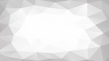 surface géométrique polygonale d'animation video