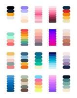 New gradient trend. Perfect colors for design. Vector. vector