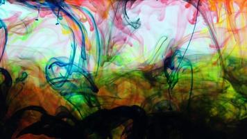 Ink In Motion Water Drops video