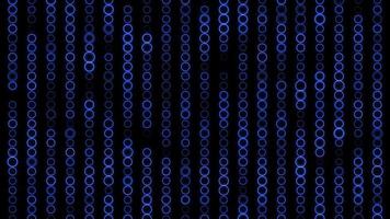 animazione di sfondo del ciclo della linea del cerchio blu video