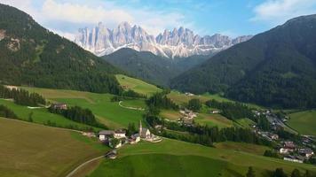 Funes Valley With Clouds video