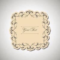 Vintage labels frames art-deco  image.damask vintage baroque scroll ornament swirl. Victorian monogram heraldic shield swirl.Retro floral leaf pattern border foliage antique  acanthus. vector