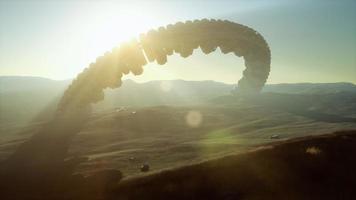 unidentified flying object at the Earth video