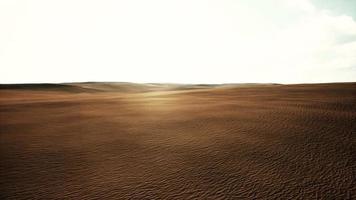 Aerial of red sand dunes in the Namib desert video