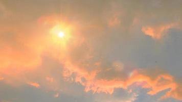 big white clouds in the sky with sunlight shining on clouds during daytime 3D Rendering photo