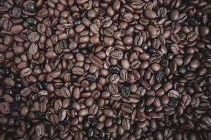 roasted coffee beans, food and drink photo