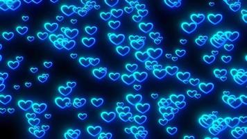 amore sfumato astratto con sfondo scuro video