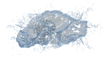 respingos de água com gotas png