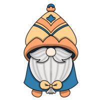 mignon gnome coloré png