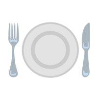 plato de dibujos animados cubiertos archivo png
