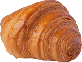 knipsel croissant brood op transparante achtergrond. png