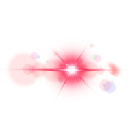 efeito de luz de reflexo de lente digital realista png