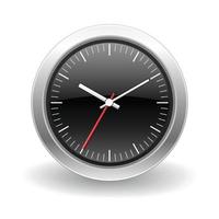 Clock icon with White Background vector