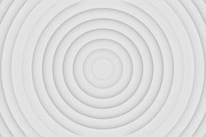 Fondo abstracto de círculos blancos simples. ilustración 3d foto