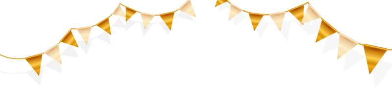Design der Geburtstagsflaggen png