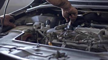Repairing Faulty Car Engine Parts in the Repair Shop video