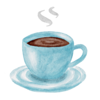 acquerello elementi viaggio Da donna caffè tazza png