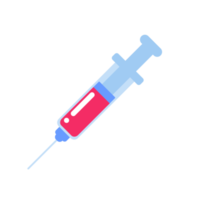 ícones de vacinas e medicamentos para ajudar os pacientes no conceito de prevenção de novas cepas de vírus png