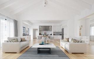 Modern Living room interior design photo