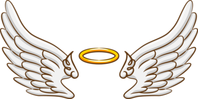 Angel wing png graphic clipart design