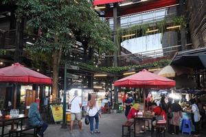 Street food at the food court photo