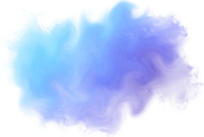 sfocato nube acquerello dipingere isolato png