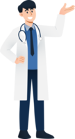 médecin personnage illustration. png