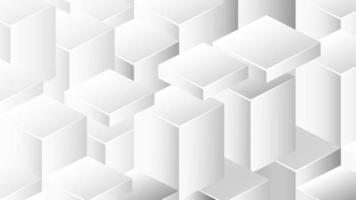 3d cuadrado textura blanco antecedentes vector