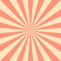 retro stralen banier png