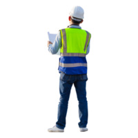 Engineer man, worker in hard hat png