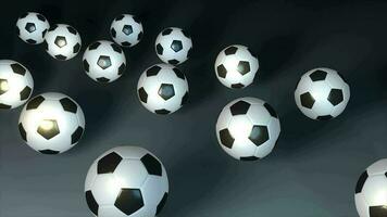 football Balle rebondir, sport, football. video
