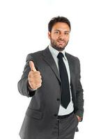 hermoso empresario Okay foto