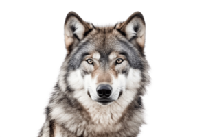 lobo en transparente antecedentes. ai png