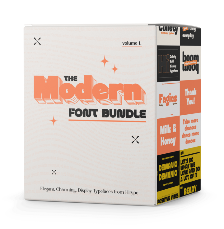 The Modern Font Bundle