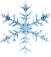 flocon de neige png avec ai généré.