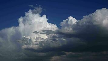 Soft Rainy Clouds Time Lapse video