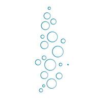 Bubble water vector illustration