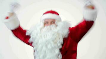 Christmas fun santa claus dancing video